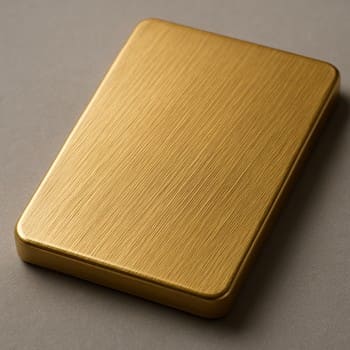 Pirinç donanım — fırçalı yüzey