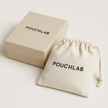 Pouchlab paketleme — kutu ve toz torbası