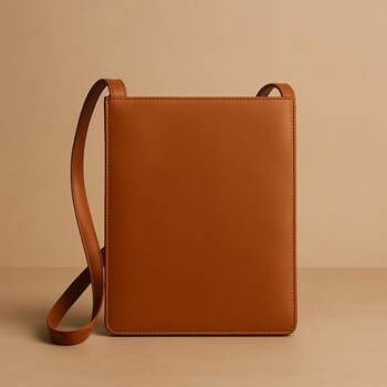 City omuz çantası — düz form