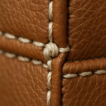 Gizli düğüm — temiz kapanış, köşe güçlendirmeli