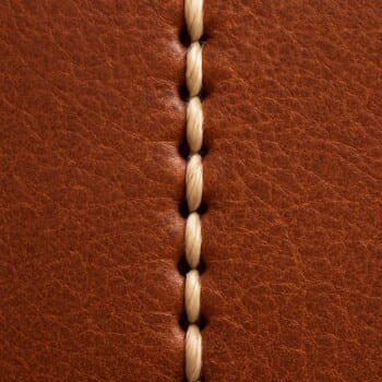 Saddle stitch — eşit ritimde elde dikiş