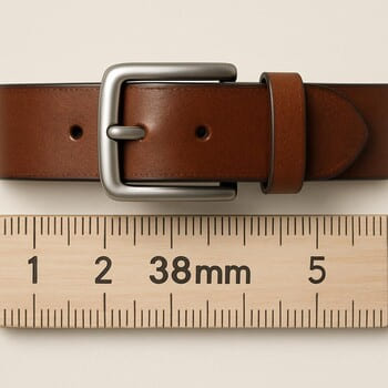 38 mm kemer — sağlam tokalı